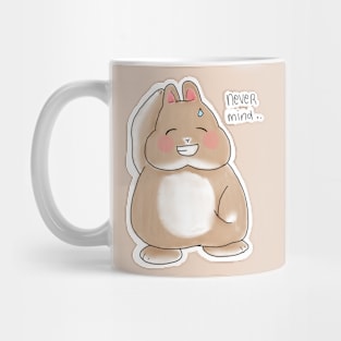 Never Mind Rabbit Bunniesmee Mug